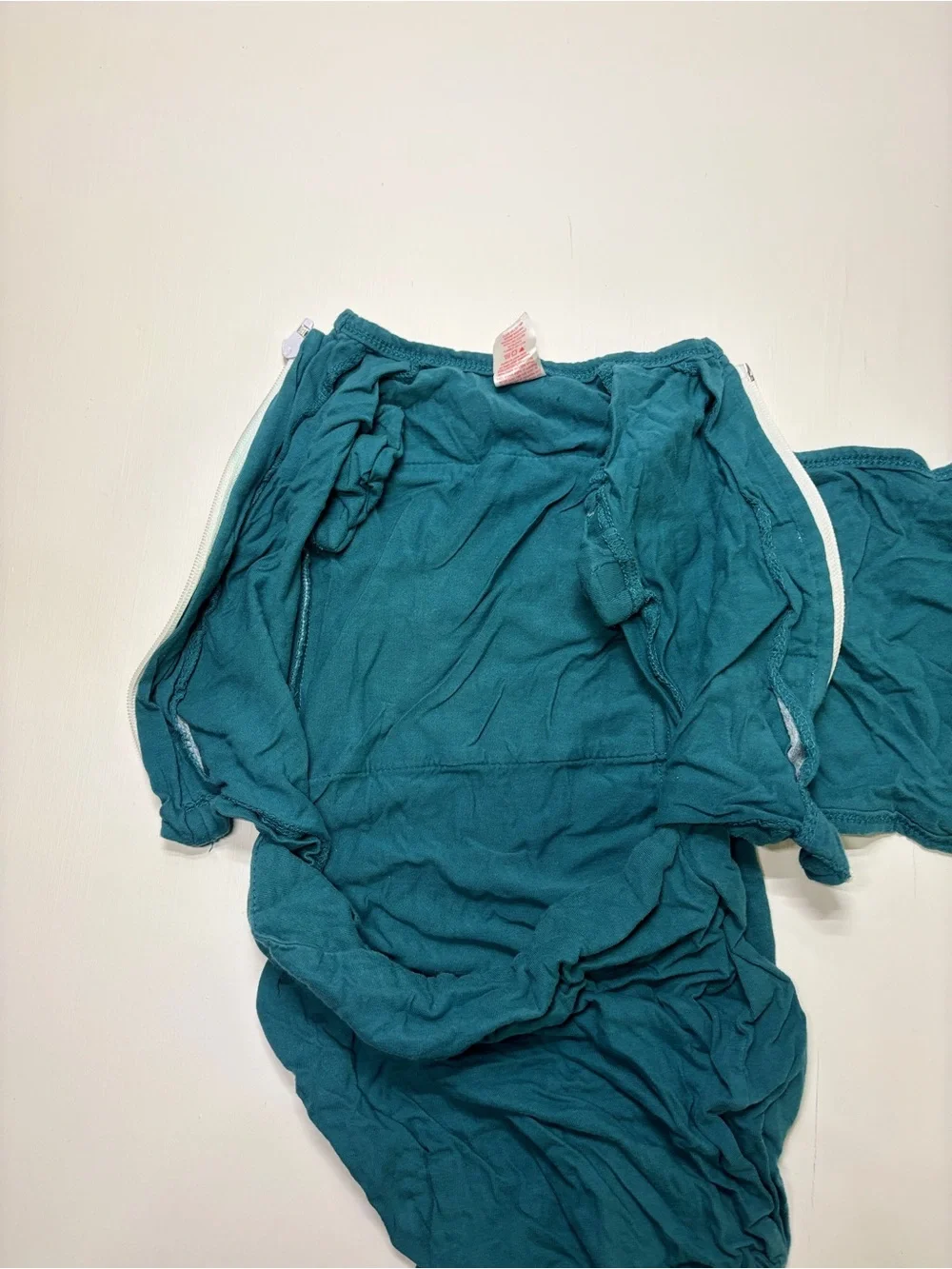 embé 2-Way Baby Swaddle Teal 12–18 lbs 100% Cotton